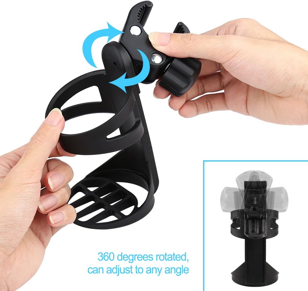 Universal Bike Water Bottle Holder for Large Bottles, Bike Water Bottle Cages Cup Holder Fits Most Bicycles