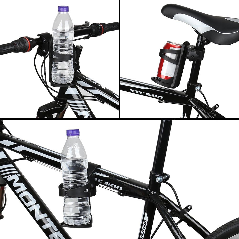 Universal Bike Water Bottle Holder for Large Bottles, Bike Water Bottle Cages Cup Holder Fits Most Bicycles