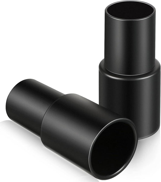 2 Pieces Cleaner Adapter 35mm (1-3/8 Inch) to 32 mm (1-1/4 Inch) for Inner Diameter 32 Brush Fit to Outer Diameter 35 Tube Plastic Vacuum Hose Adapter
