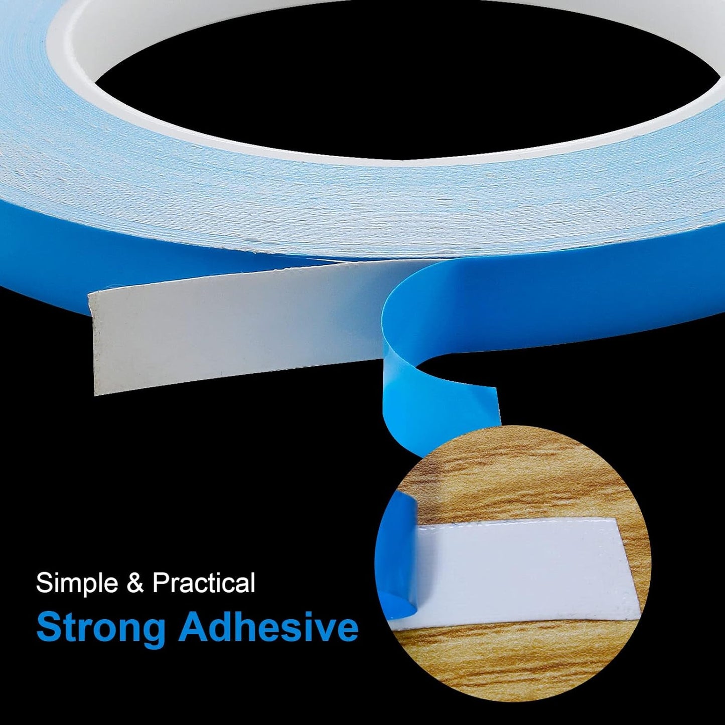 Thermal Conductive Tape, (10mm Width x 0.20mm Thickness x 25 Meters) Double Side Thermal Adhesive Tape, Heatsink Thermal Tape for Coolers, LED Strips, Computer CPU, GPU