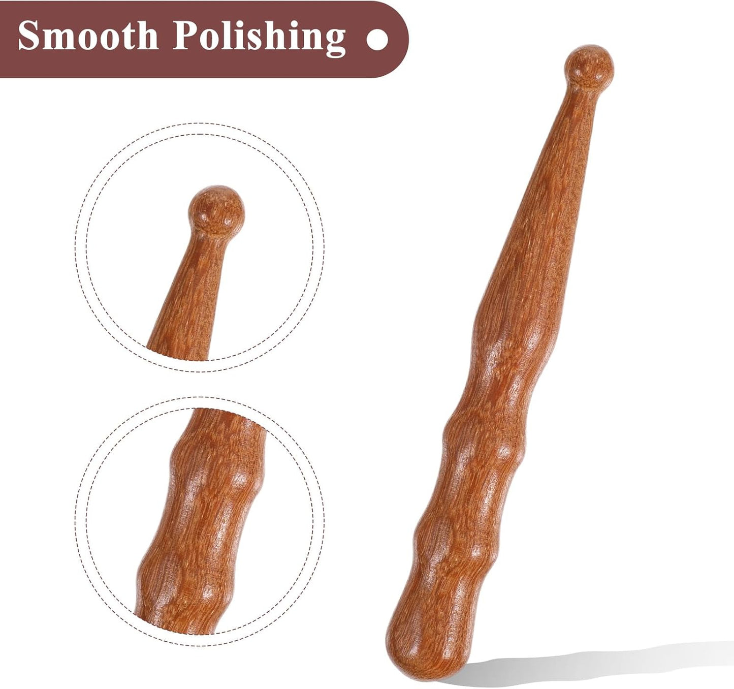 Massage Pen,Wooden Massage Tools Acupressure Pen Pressure Point Tool for Relaxing Body Hand Foot