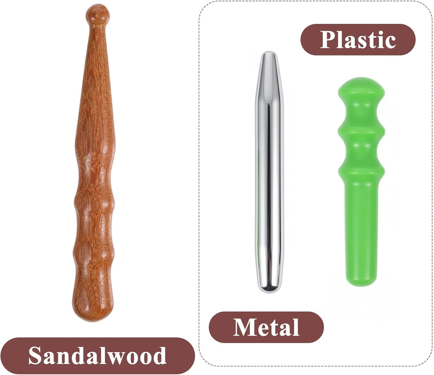Massage Pen,Wooden Massage Tools Acupressure Pen Pressure Point Tool for Relaxing Body Hand Foot
