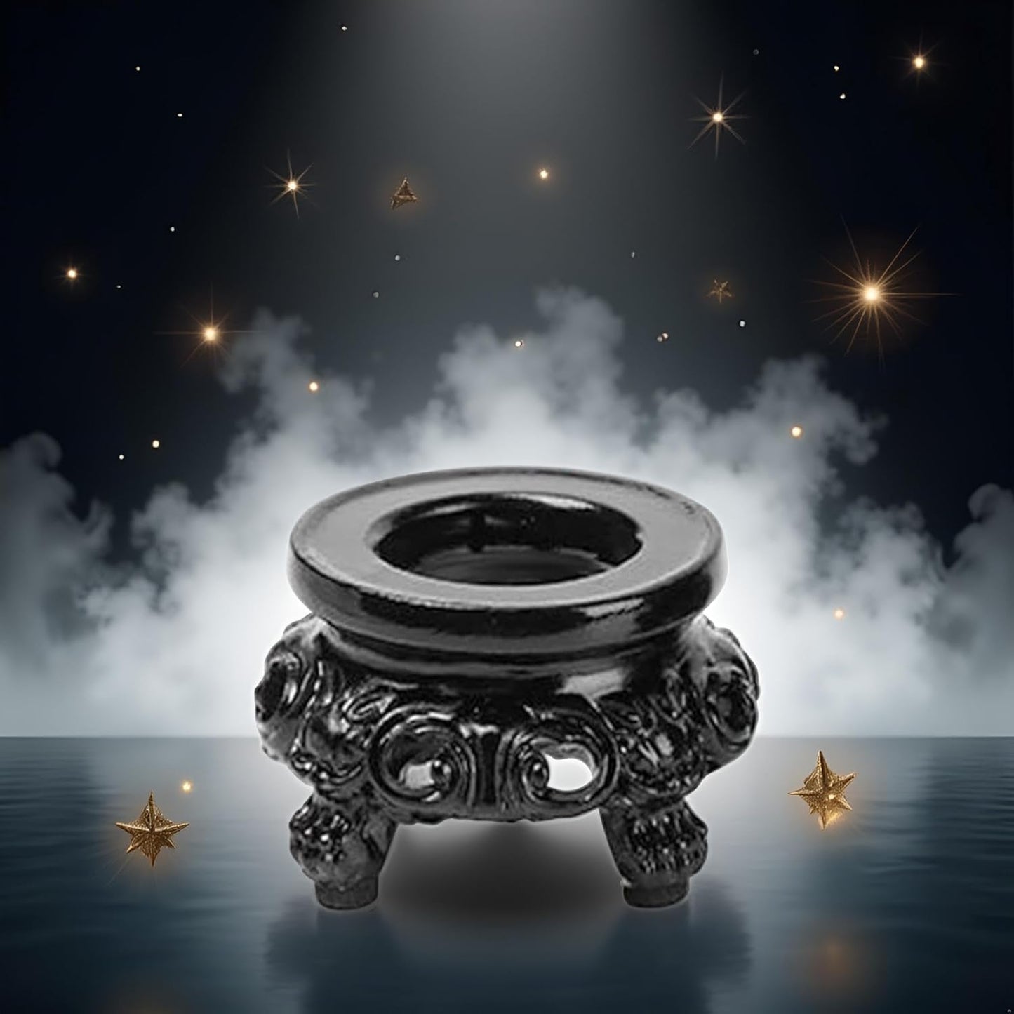 2Pcs Black Wooden Display Stand for Crystal Sphere Quartz Ball Holder Hollow Wood Stand Base for Crystal Ball Sphere Globe Stone Decoration Display Pedestals Home Decor,Crystal Ball Stand，Sphere Holder