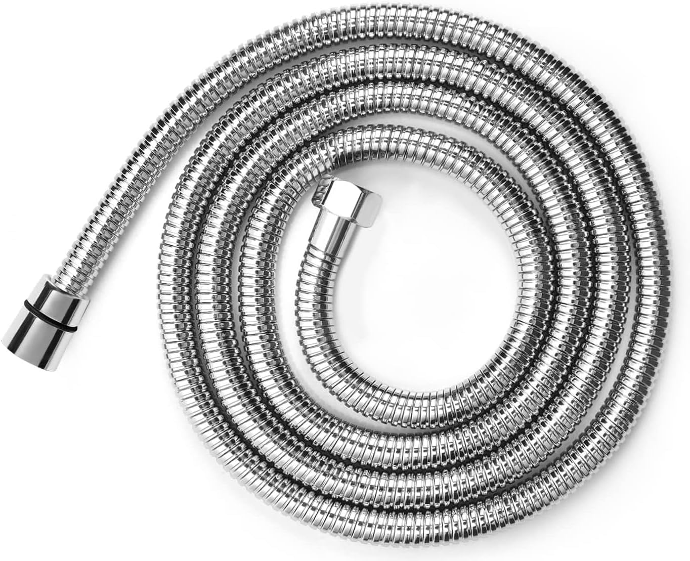 Shower Hose Extra Long 118 Inches 304 Stainless Steel Handheld Shower Head Hose,tandard G1/2（0.8” or 20mm）Connector(Chrome)