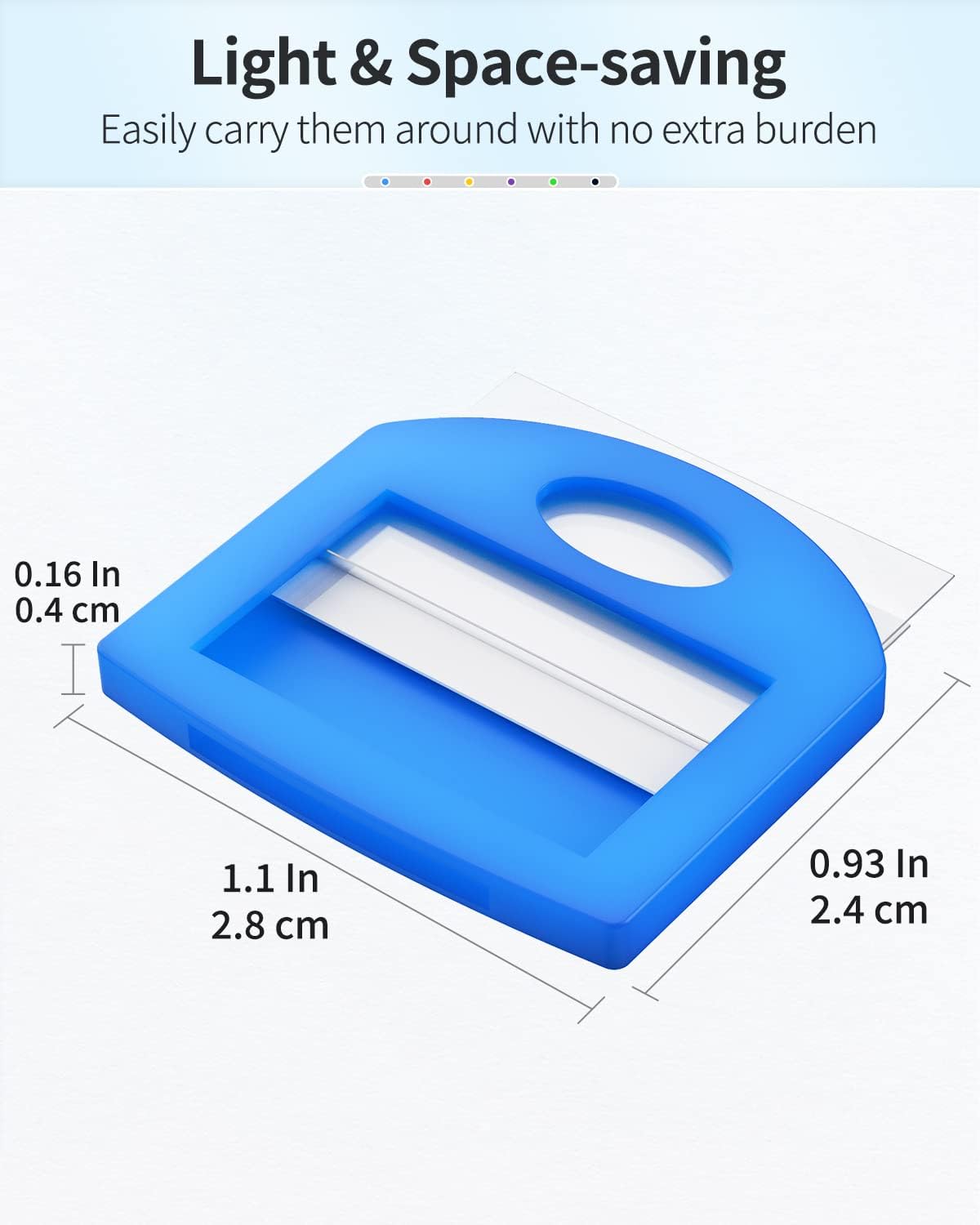 24 Pcs Key Covers Caps 1 Inch Key Covers Protectors with Blank Paper Labels and Clear Windows Soft Key Identifiers for Standard Regular Thin Flat House Keys (Not for Odd-Shaped), 6 Colors