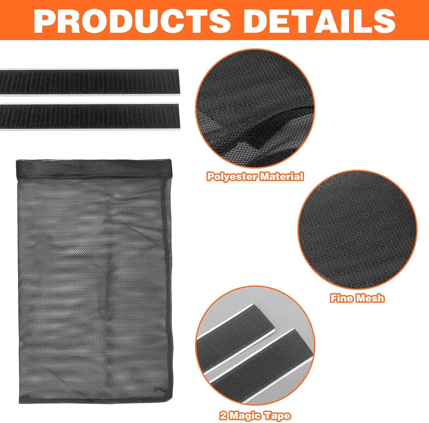 2Pcs Dryer Vent Lint Bags Lint Traps, Dryer Lint Trap Dryer Lint Catcher Lint Bag for Outdoor Dryer Vent, 15.35 X 9.84 Inch Exterior Dryer Vent Cover Capturing Lint and Dust for House(Black)