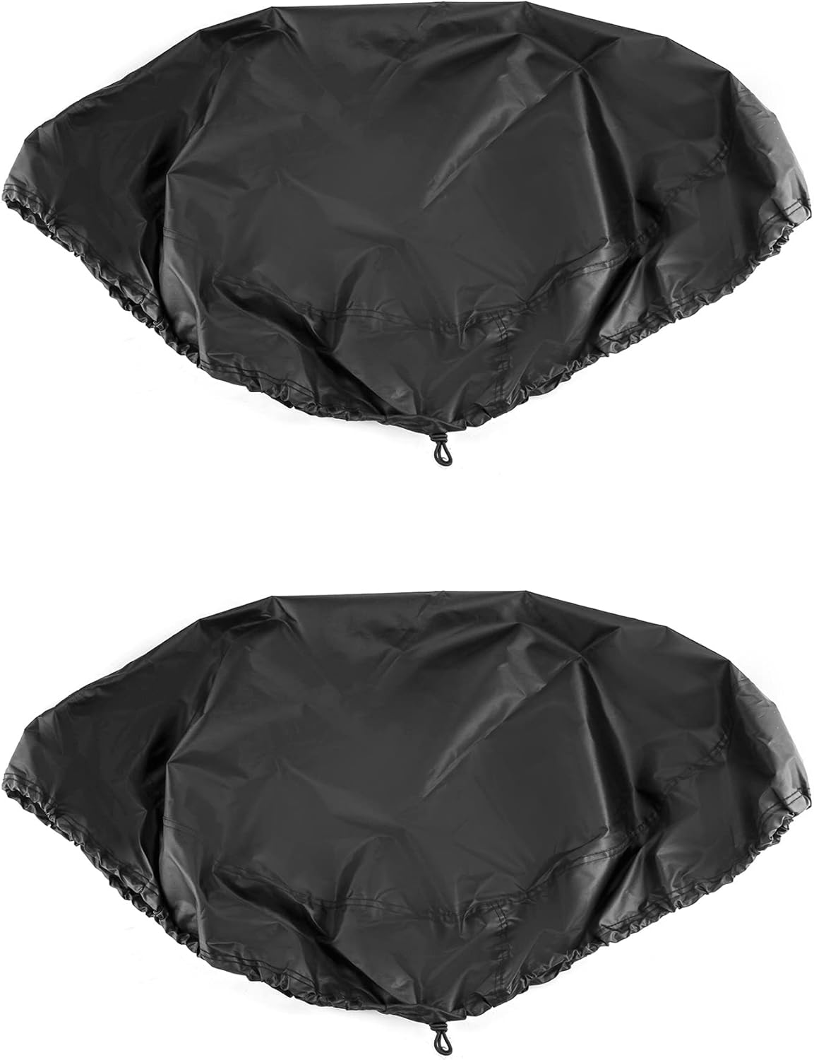 Drum Cover for 55 Gallon Industrial Barrel, 2 Pack High Density Nylon Oxford Fabric Covers with Excellent Waterproof Performance and Stretchable Adjustable Drawstring