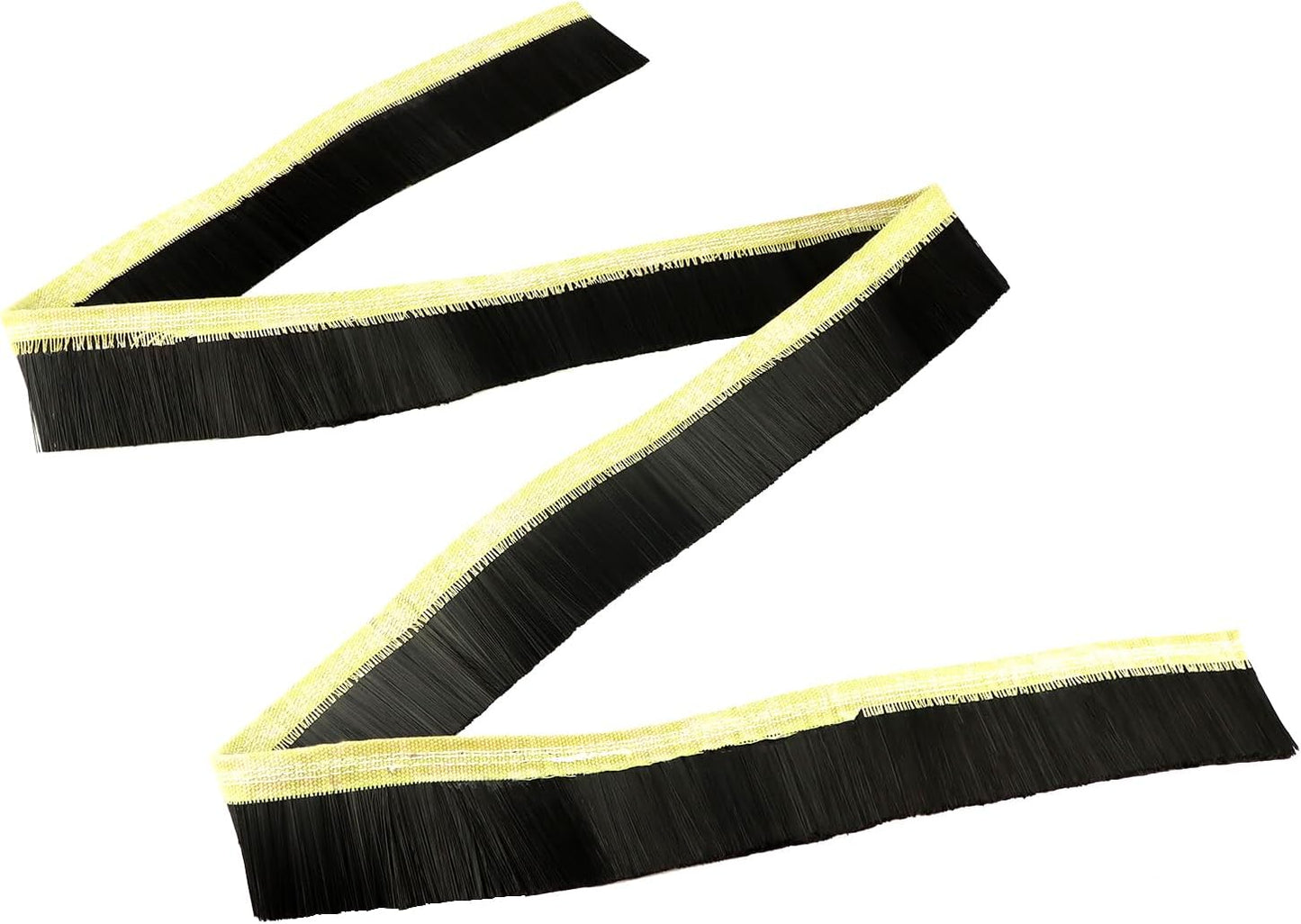 CNC Vacuum Brush, 70MM x 2M Vacuum Cleaner Engraving Machine Dust Shoe Brush Dust Cover for CNC Router Spindle Motor, Black