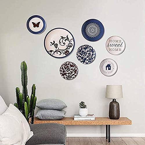 1.25 Inch Invisible Adhesive Plate Hanger Set Vertical Plate Holders for The Wall (20 Pack)