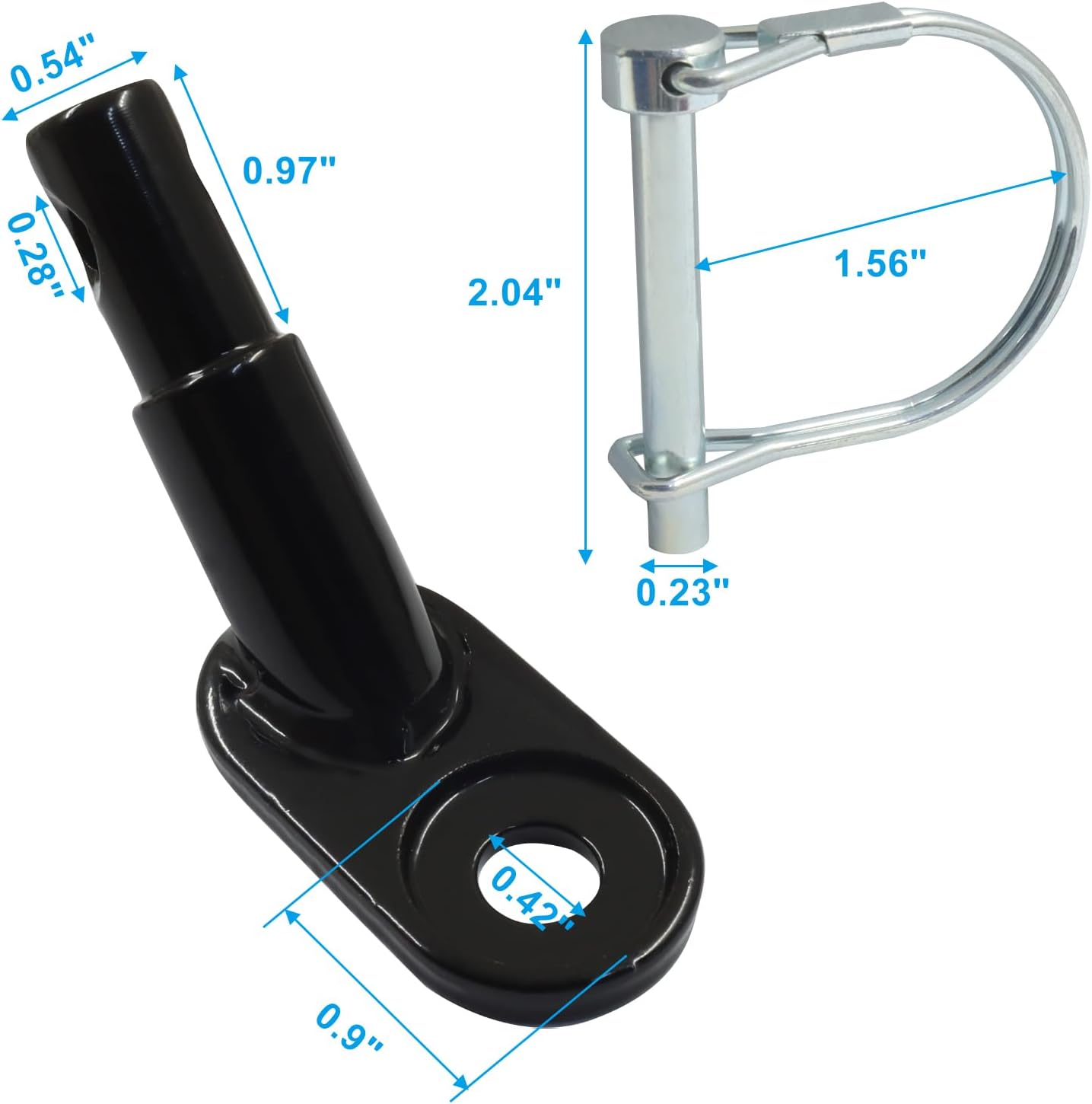 Bike Trailer Hitch Connector Kit