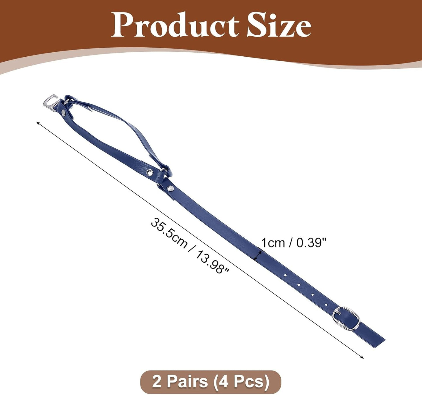 Detachable Shoe Straps for Heels, Adjustable Ankle Strap Replacement Anti-Loose for Women High Heels Sandals