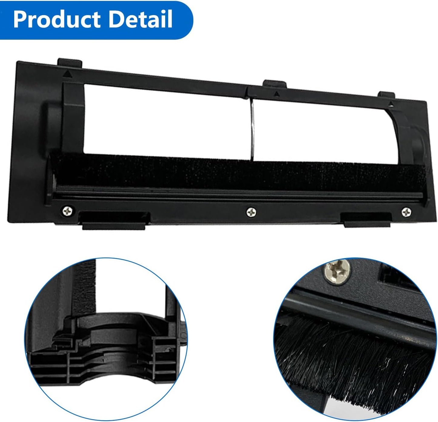 Main Brush Cover Guard for Shark AI AV2501S, AV2501AE, RV2502AE, RV2520AOUS, AV2510AOUS, AV2511AE, RV2310AE, AV2310AE Robotic Vacuum Cleaner Replacement Accessories