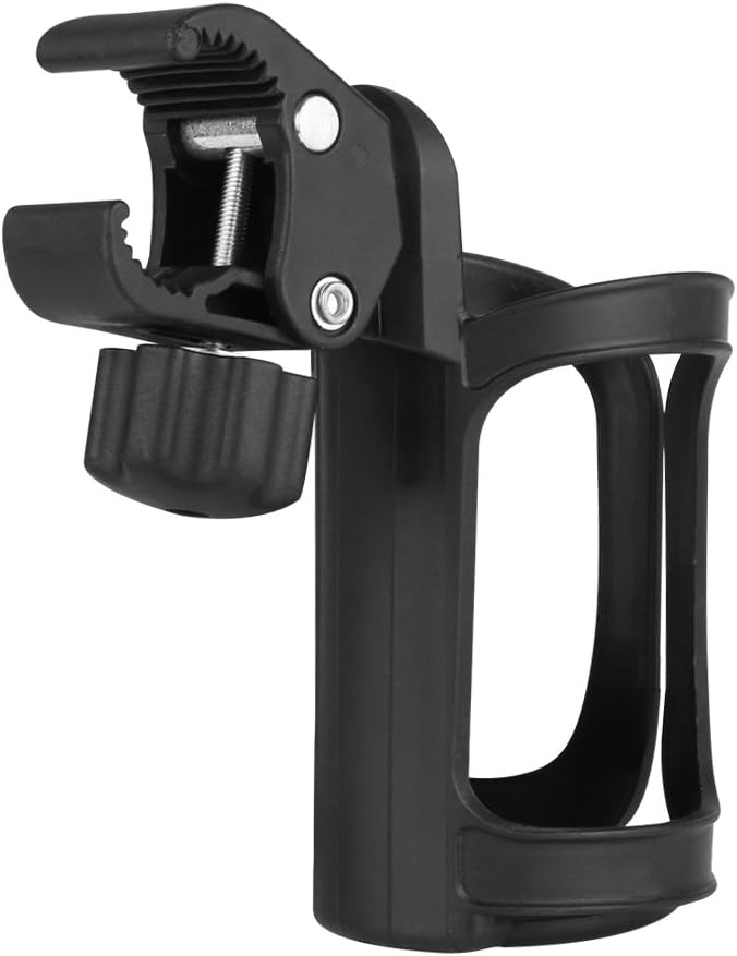 Bike Cup Holder, Bike Water Bottle Holders, Universal 360 Degrees Rotation Cup Holder for Bicycle, Stroller, Scooter, Walker, Wheelchair, Bike Bottle Holders for Kids Adults, 1 Pack