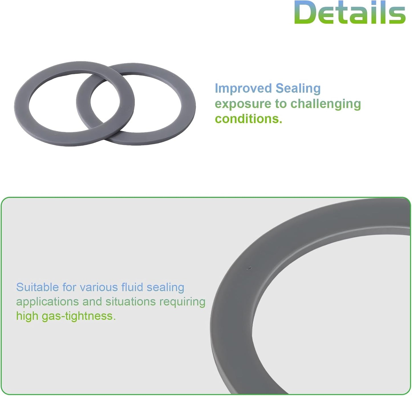 Oster Blender Replacement Parts Kit - 6-Fin Ice-Crushing Blade, Jar Base Cap, and Two Rubber O-Ring Gaskets (4-Piece Accessory Refresh Set)