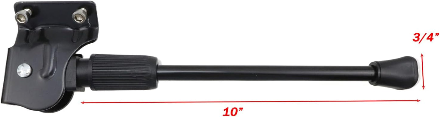 26 Inch Adjustable Aluminium Rear Bike Stands 2 Pack Black