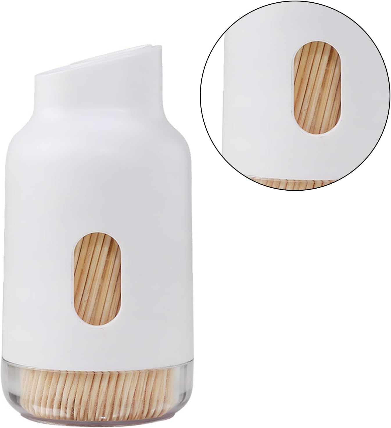 Portable Floss Dispenser White 1 Piece
