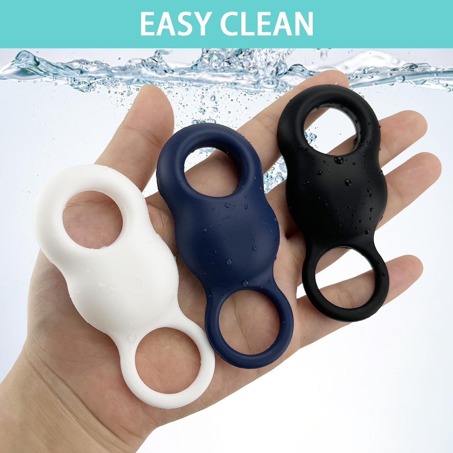 Blue Thumb Grips Finger Protectors for Thumb Tips - 1 Pair