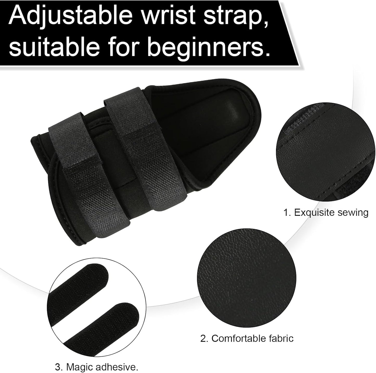 Golf Swing Trainer for Beginners - Black - Set of 1 - Ideal Training Aid