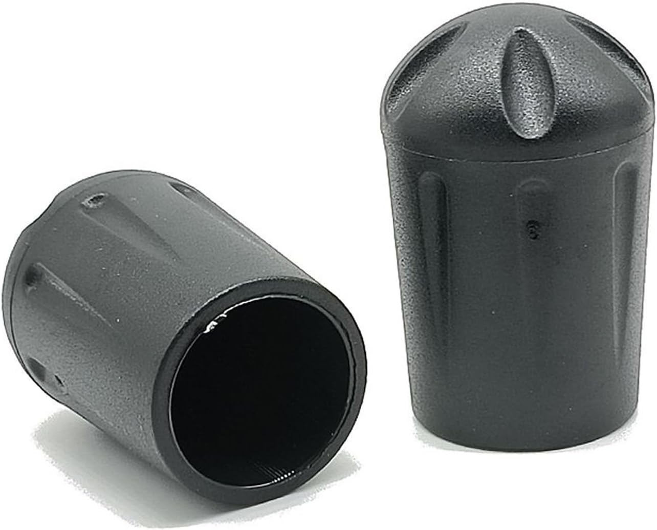 18mm Silicone Chair Leg Caps - 4 Pack Black Floor Protectors Scratch Resistant Furniture Pads