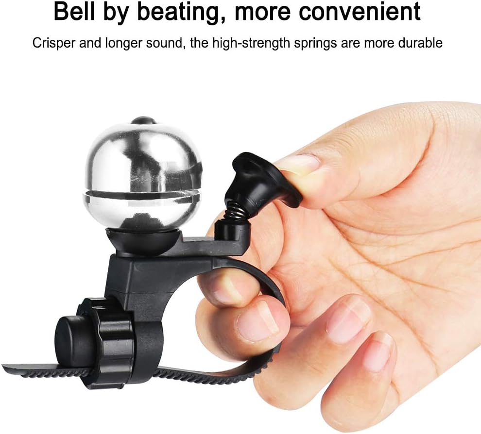 Gold Universal Bicycle Bell - Waterproof - Suitable for Adult and Kids' Bikes - Bike Accessory