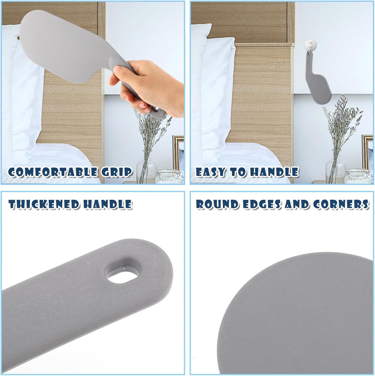 2 Pack 11.8 Inch Bed Sheet Clips Mattress Lifter Tool Durable Bed Making Assistant for Easy Sheet Changing Protect Nails and Back