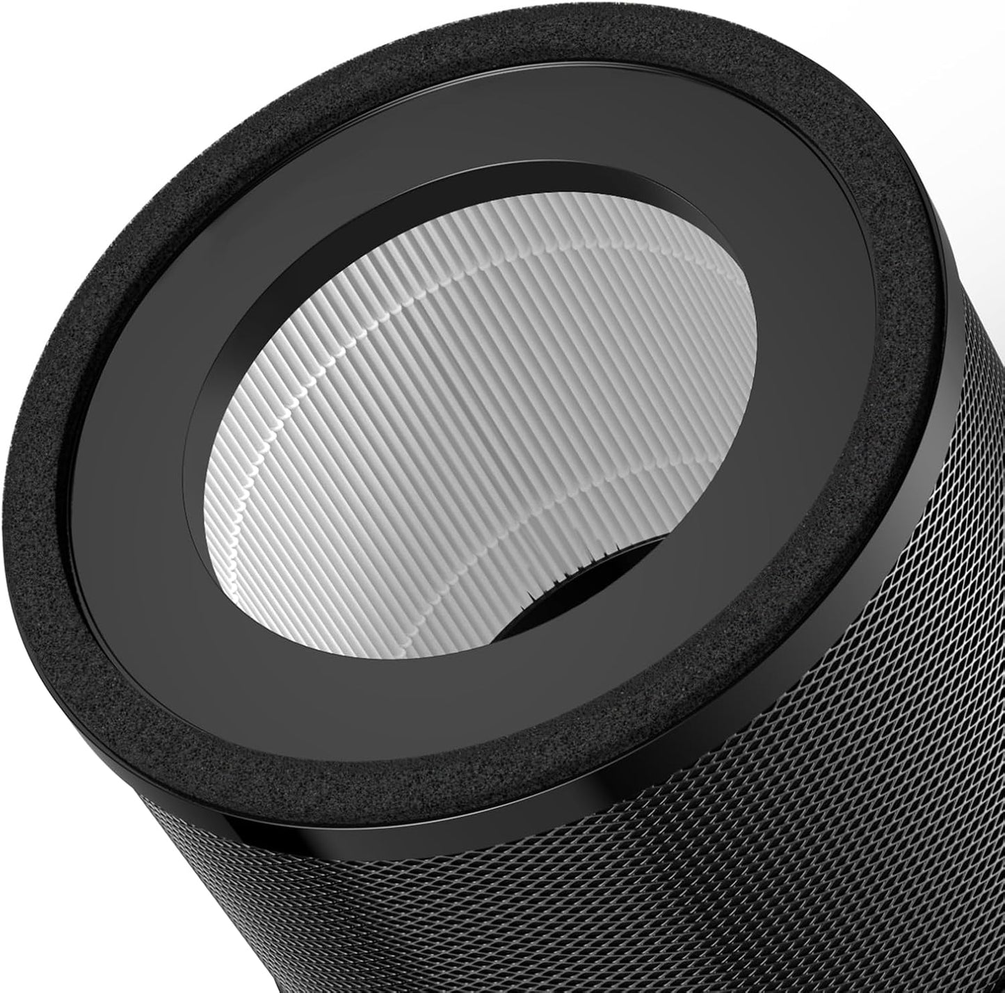 2 Pack HEPA Replacement Filter, Compatible with TaoTrics TT-AP001 and VAVA VA-EE014, 3-in-1 HEPA and Activated Carb Filter