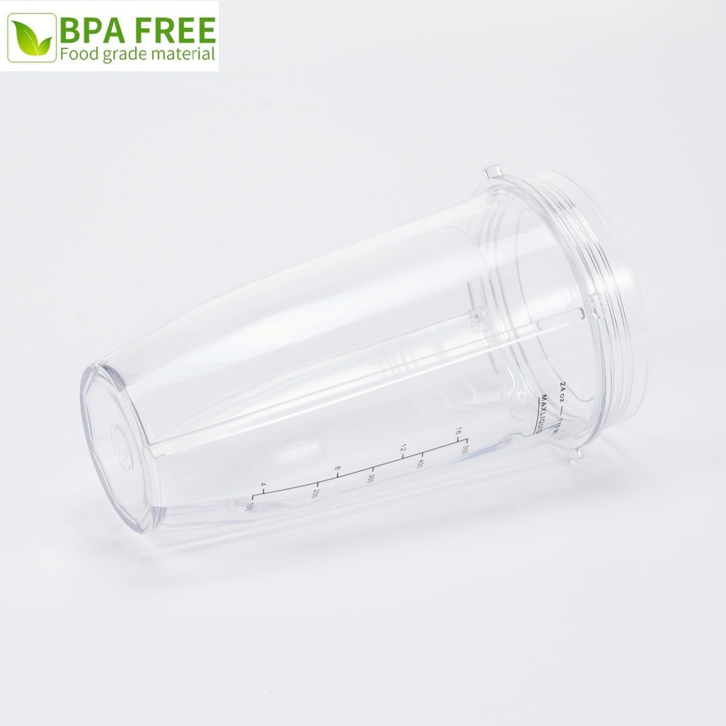 [ New Model] Replacement blender Blade and 24oz Cup Accessories, ly Compatible with Nutri Ninja SS150,SS151,SS300, SS350,SS351, CO351B, SS100, SS101, CO101B,SS400,SS401