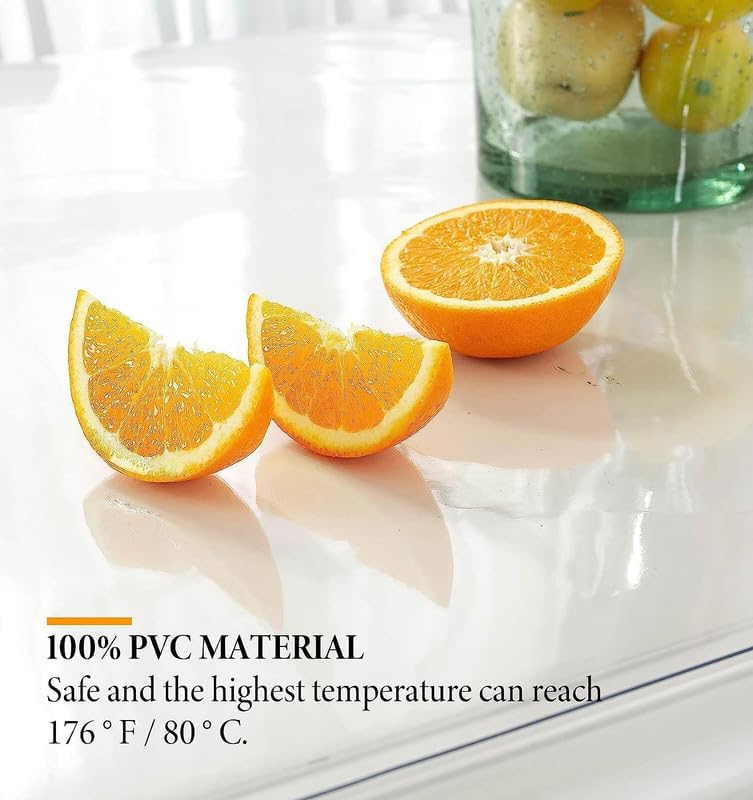 2mm Thick Clear Table Cover Protector 36 x 60 Inch, Plastic Table Cover Rectangle, PVC Clear Table Protector, Desk Protector Mat for Dining Room Table