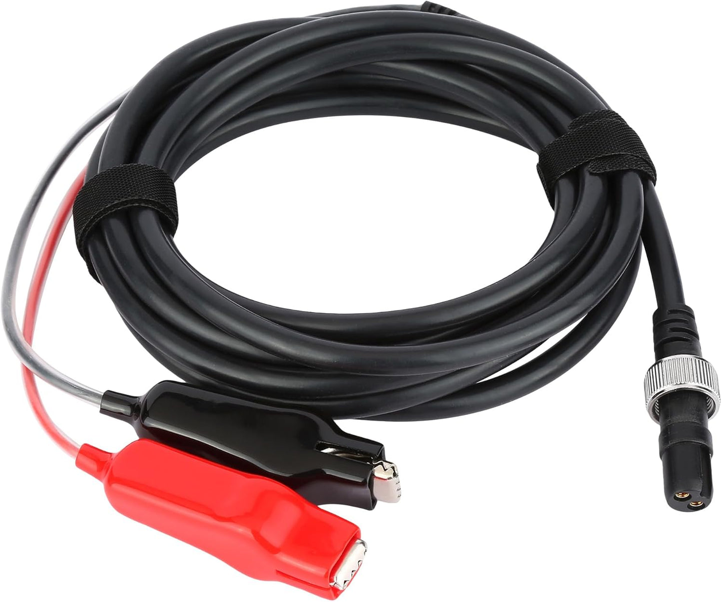 Electric Fishing Reel Power Cord - 10Ft Battery Connection Cable Fits for Daiwa Tanacom 1000 750 500, Seaborg 500MJ, Shimano, BeastMaster, Leobritz, ForceMaster