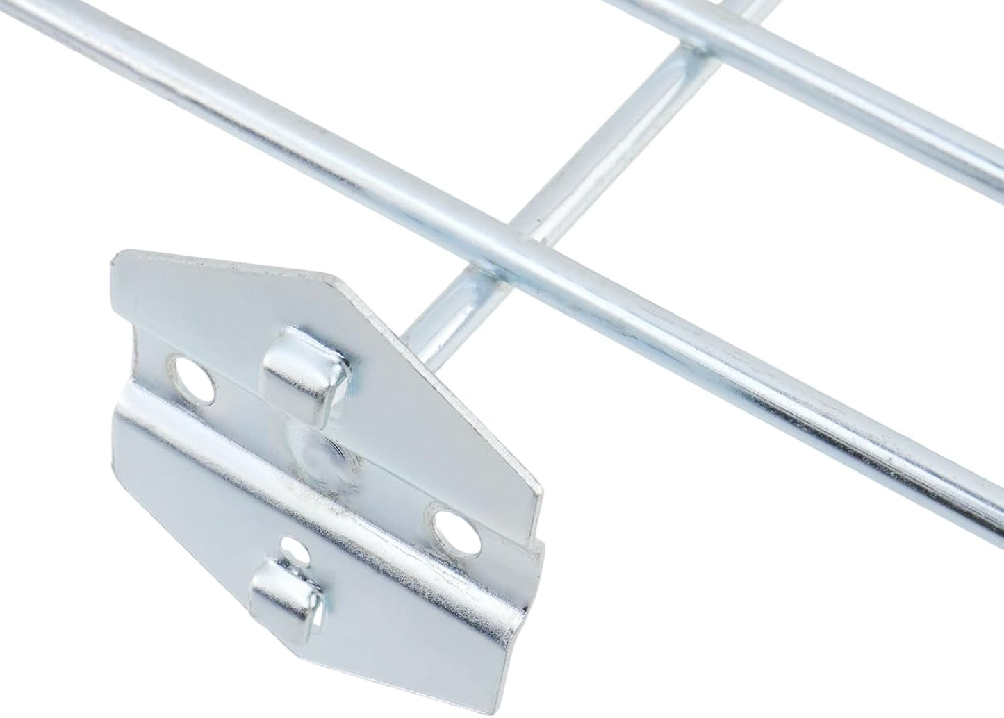 Pegboard Hooks Heavy Duty Metal Steel 3/8" Square Hole Peg Hooks with 6 Bars Suitbale for 1.5" Spaced Pegboards Wall Hooks for Hanging Various Tools - 2pcs