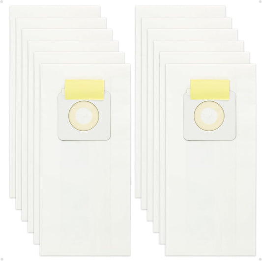 12 Pack Style 7 Vacuum Bags Replacement Compatible with Bissell PowerForce Bagged Uprights Vacuums 3522 3545 3550 3554 series, Replace Part # 32120 by