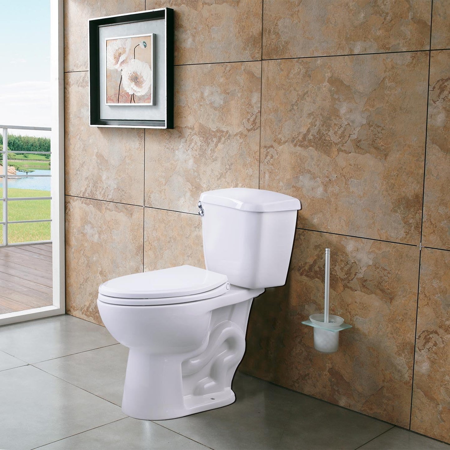 Premium Elongated Toilet Seat with Toilet Seat Bumpers