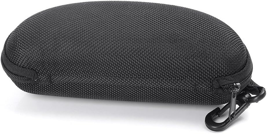 Black Sunglass Case Cover Box For Men Women Storage Case for Safety Glasses with Clip Hard Eyeglass Case for Sunglass Eyeglass Shooting Glasses
