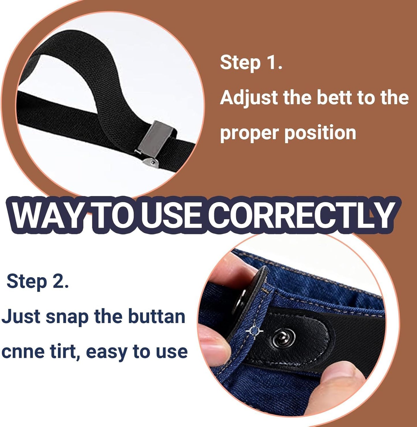 Elastic No Buckle Belt, 3PCS Adjustable Elastic Stretches Buckle Free/No Buckle Stretch Belts, Boy Girls Belt Kids Adjustable Stretches Belt Silver Square Buckles ﻿