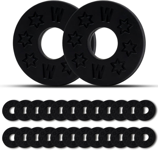 12Pair Rubber Strap Locks For Guitar, 0.98'' Guitar Strap Blocks/Silicone Strap Locks Guitar, Blocks Guitar Locks Strap Protector, Premium Silicone Safety Lockings, Acoustic Guitar Strap Adapter
