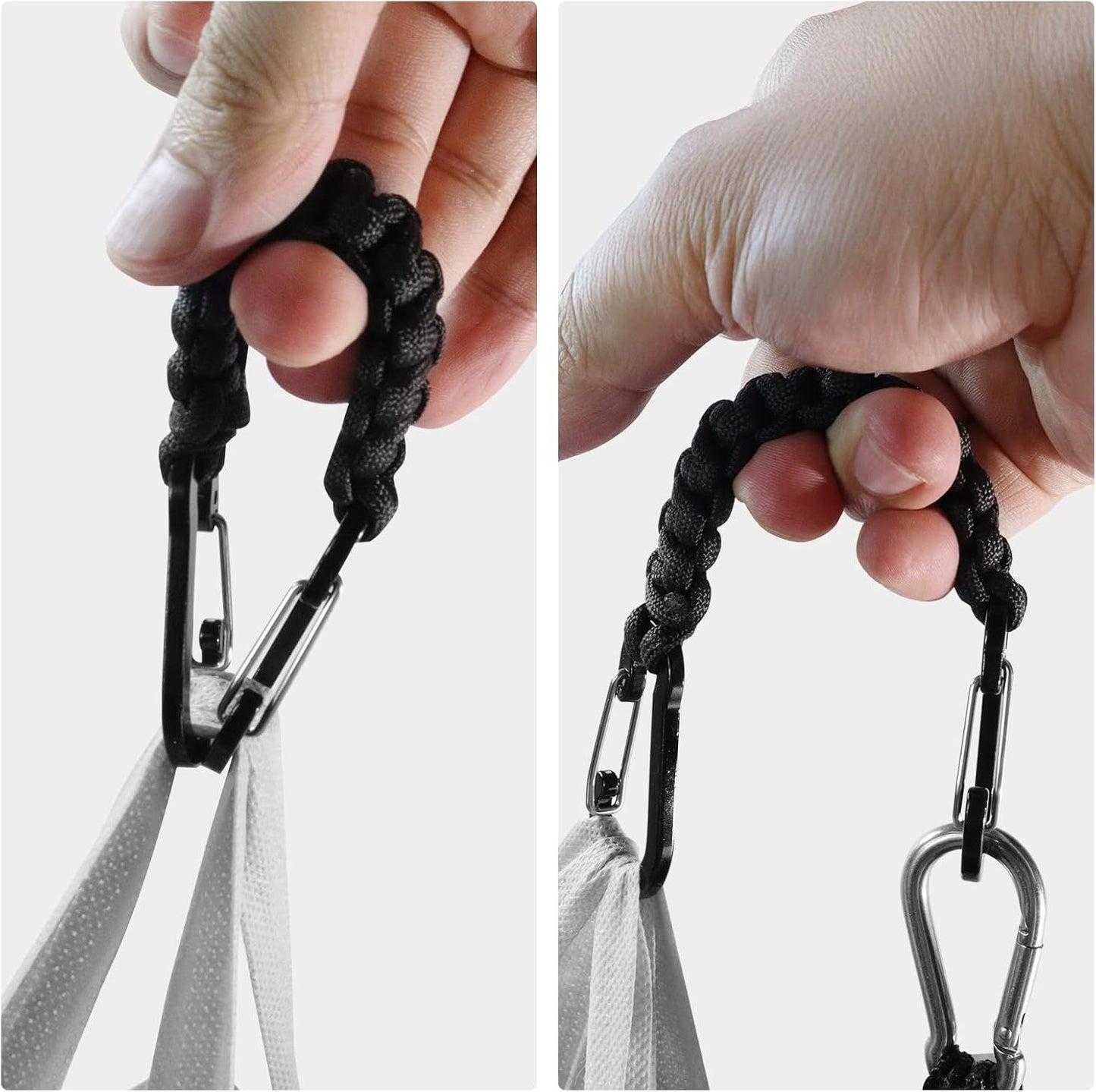 2 Pcs Keychains,Carabiner Keychain Clip Carabiner Keychain Hook for Outdoor Boys/Girls/Men/Wome