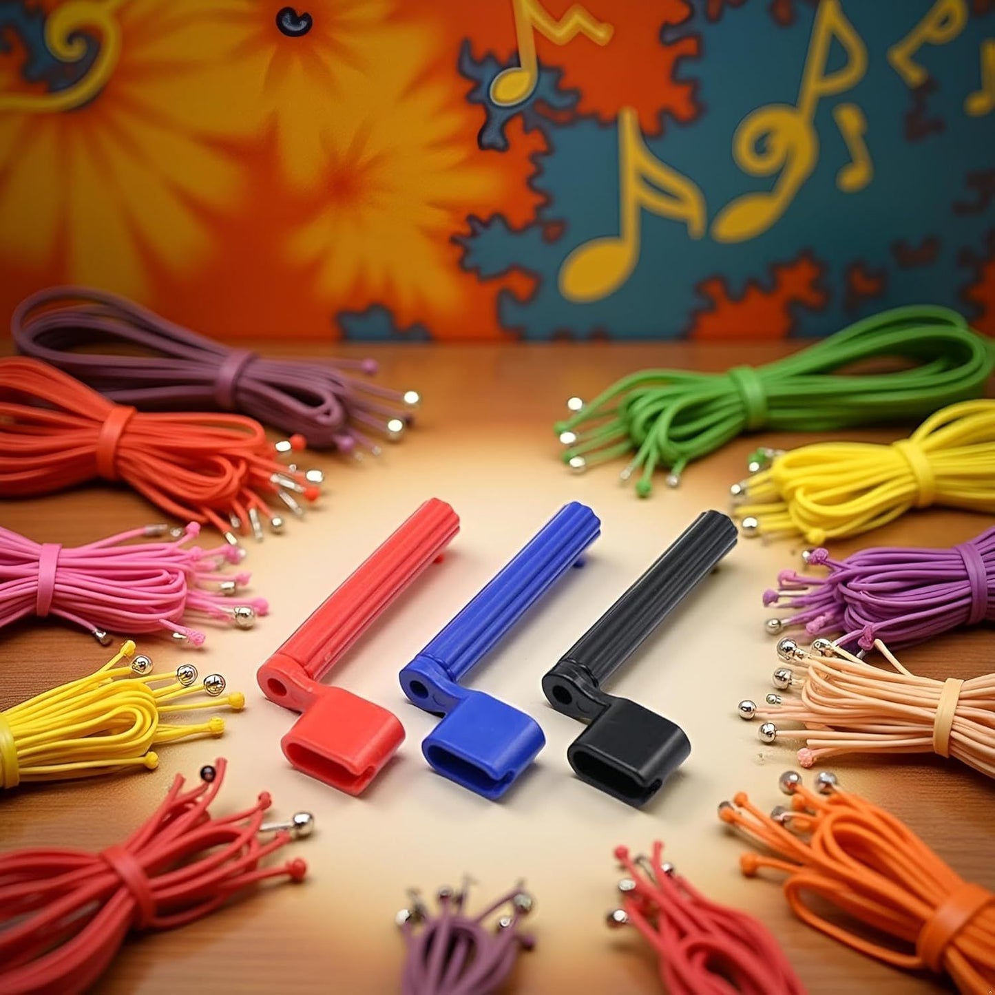 3 Pcs Random color Guitar String Winder, 2 in 1 Guitar String Tool Bridge Pin Remover Speed Peg Puller Winder Tool for Acoustic Electric Guitar Bass Ukulele, Instrument Accessories