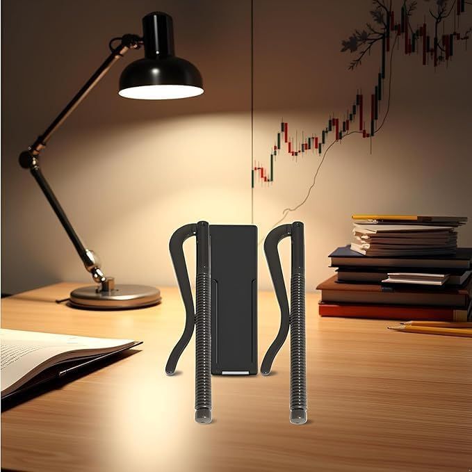 2Pcs Black Spring Money Clips Metal Bifold Money Clip Bar Wallet Replace Parts Spring Clamp Cash Holder(70mm)