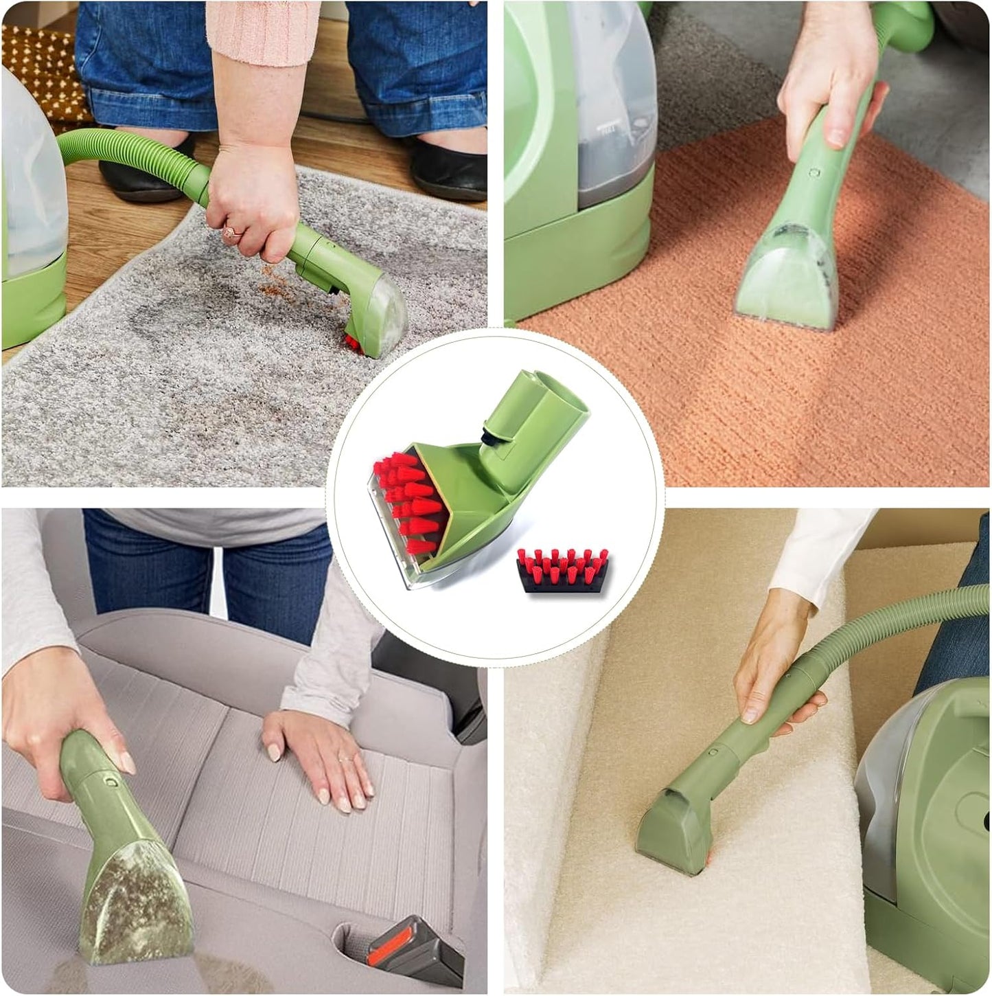 1400B Tough Stain Brush for Bissell Little-Green Vacuums Replacement Brush Head Compatible with Bissell 1400B 1425 1400W 1400 1844 2290A Series Vacuums