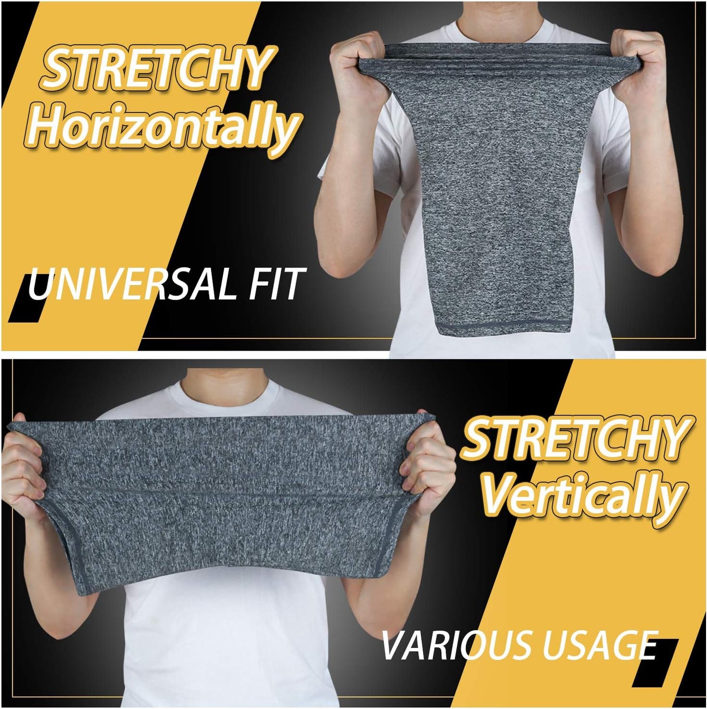 Neck Gaiter Face Cover Scarf, Neck Warmer Breathable Sun & Wind-proof for Skiing Fishing Hiking Cycling