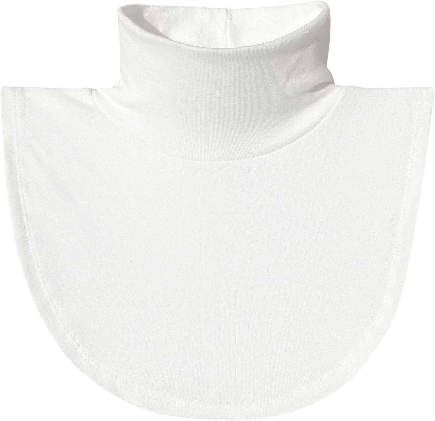 Womens Dickies Detachable Turtleneck Collar, Cotton Half Mock Turtlenecks