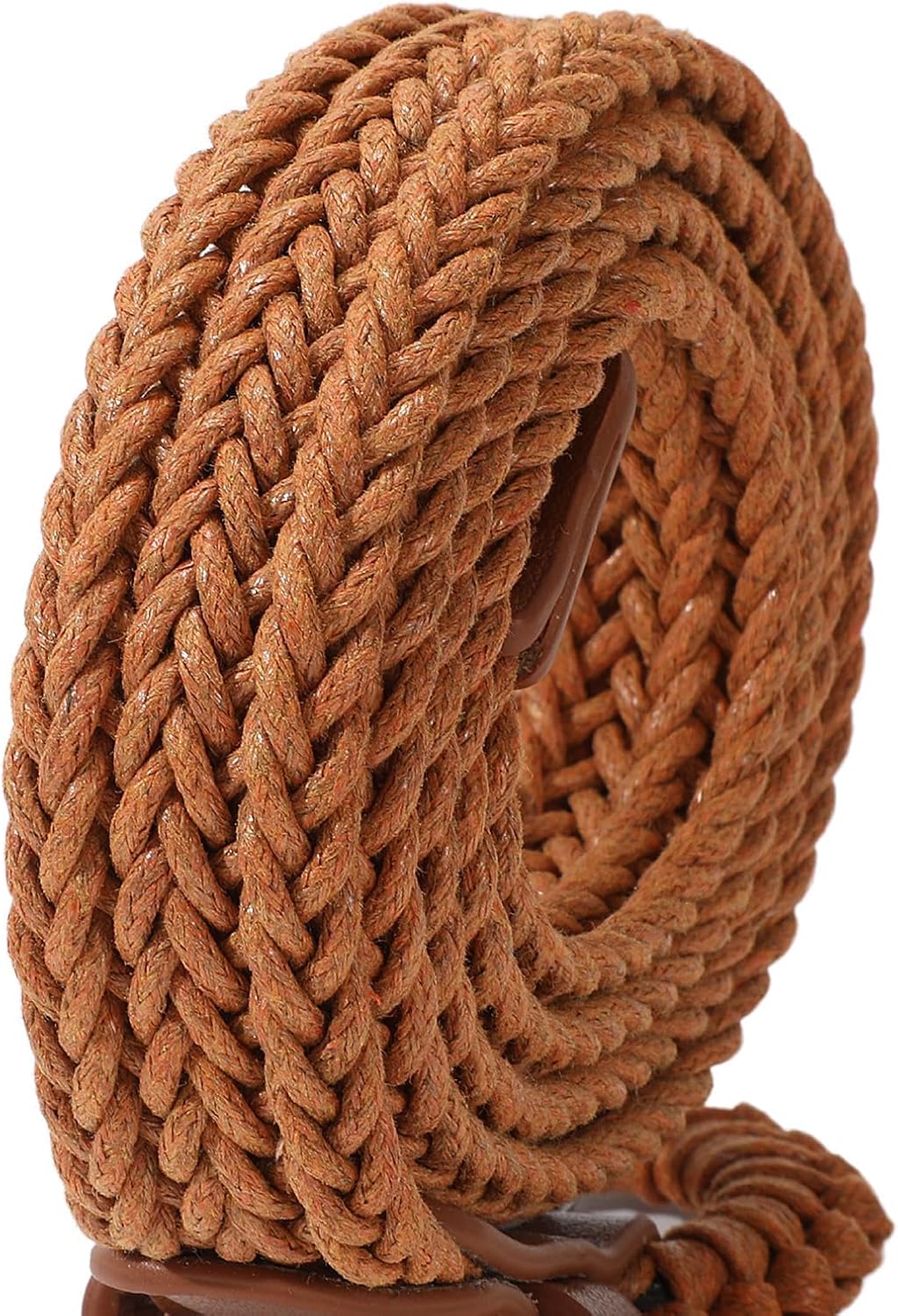 Braided Woven Belt for Women, Rattan Thin Belt Fashion Waist Belts for Summer Dress Jeans