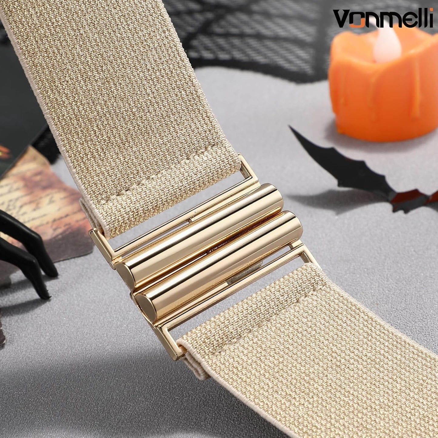 Wide Elastic Stretchy Belts for Women, Trimmer Stretch Waistband Retro Waist Belt for Dresses