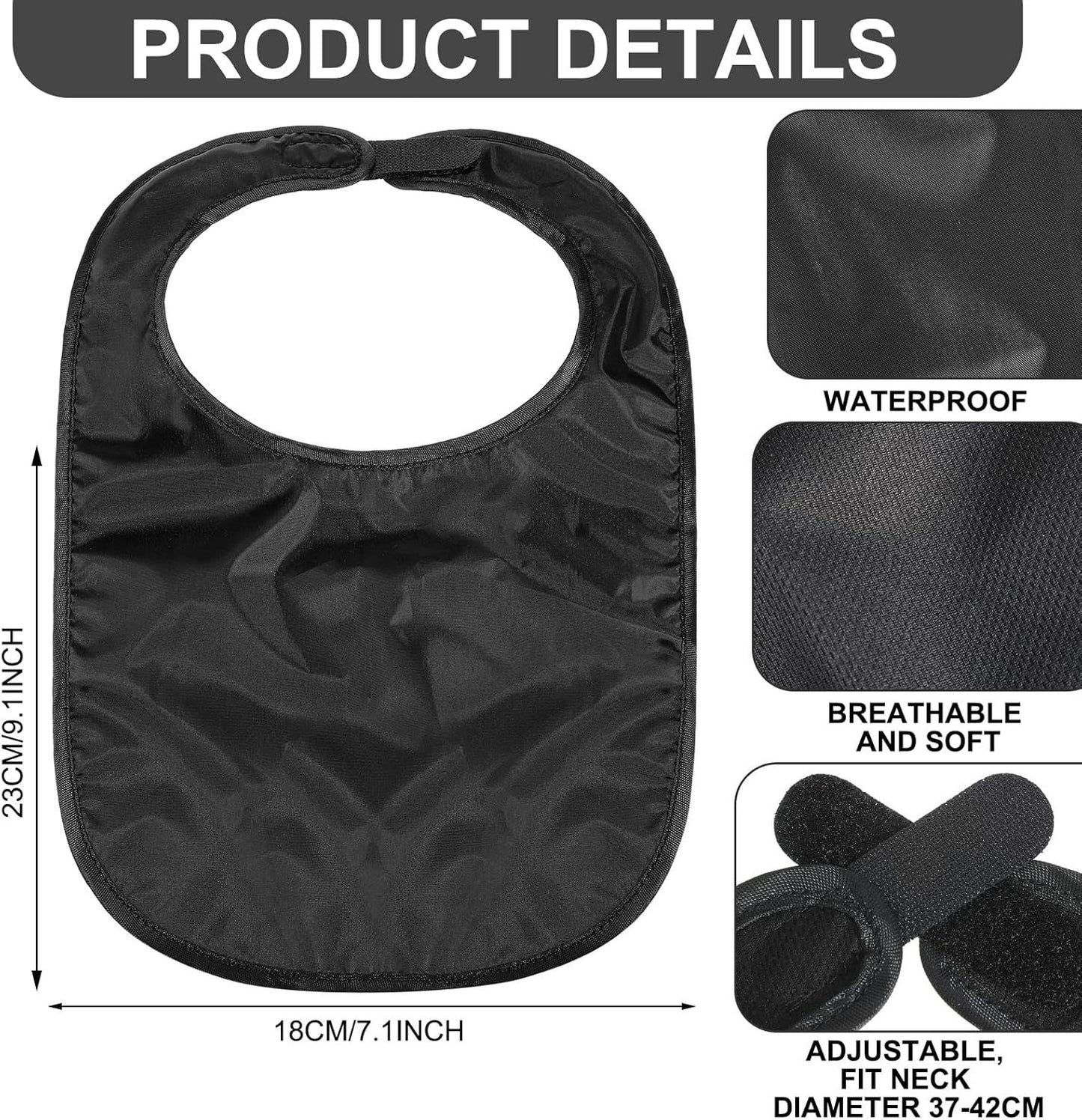 3 Pcs Tracheostomy Shower Cover Waterproof Laryngectomy Neck Stoma Protector Breathable Adjustable Tracheotomy Cover