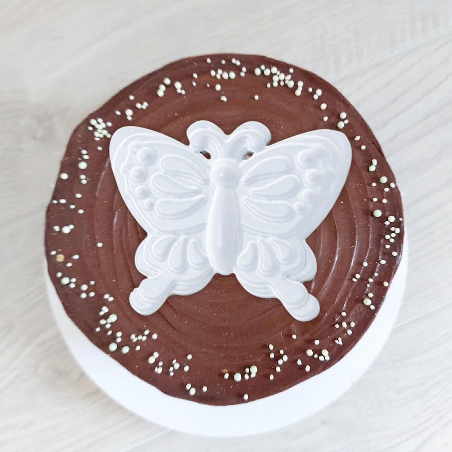 10 Inch Large Butterfly Cake Pan,Butterfly Shaped Birthday Cake Pan,3D Cake Baking Pan Nonstick Silicone Cake Mold for Birthday,Baby Shower, Anniversary, Party, Christmas