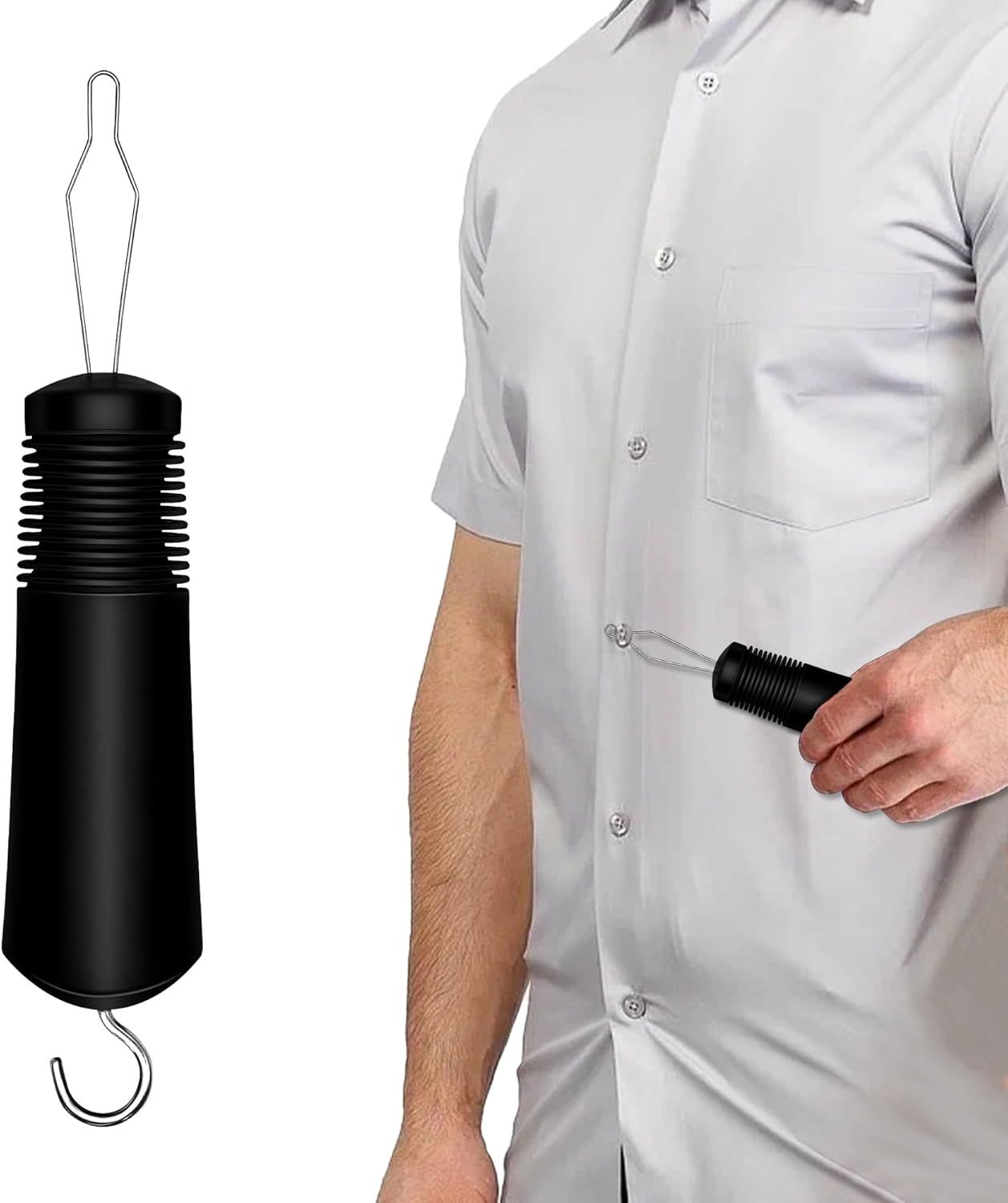 Button Hook with Zipper Pull, Button Assist Tool, Button Hook for Seniors, Disabled, Limited Hand Mobility, One Handed Button Helper Tool, Gifts for People with Disabilities, Easy to Use