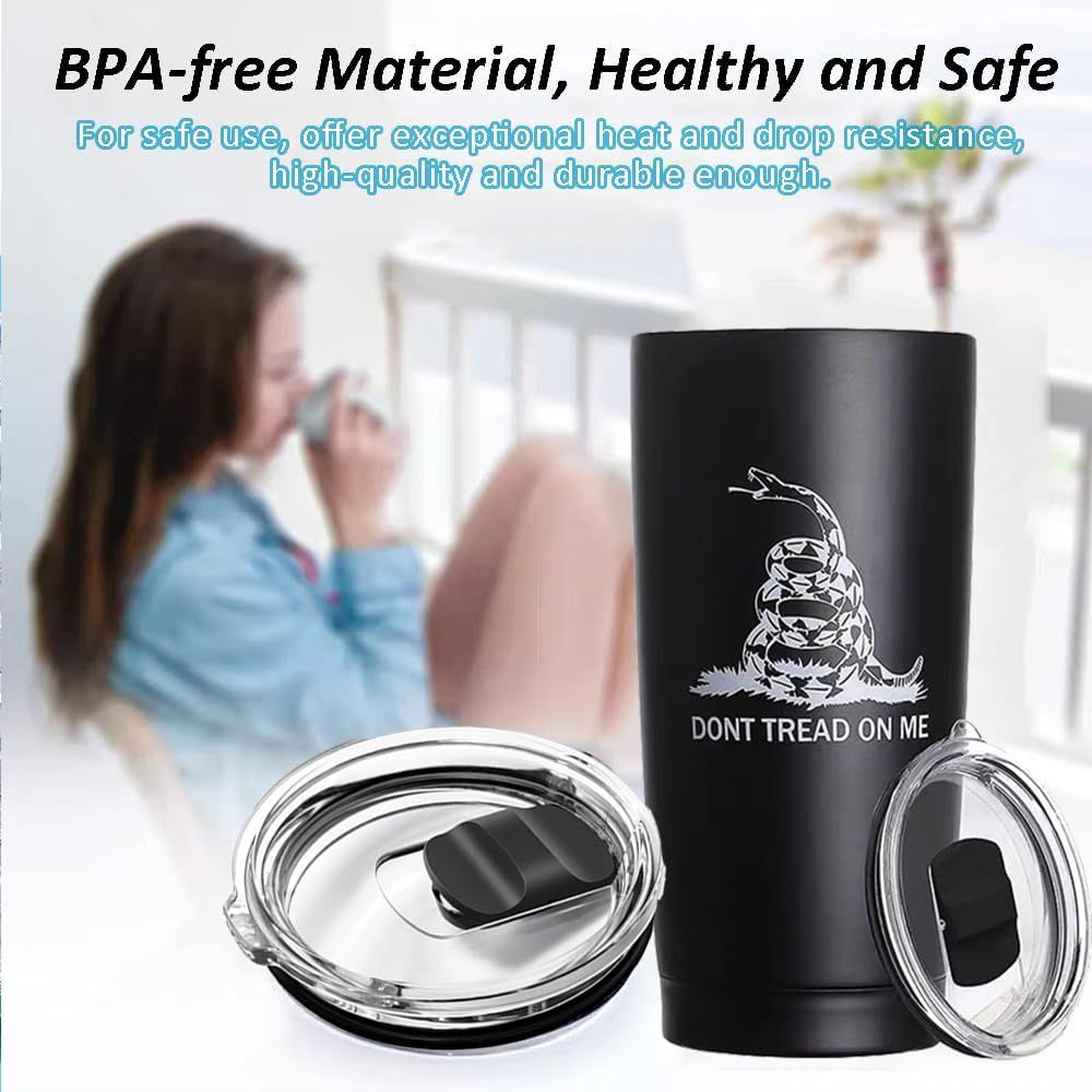2Pcs 30oz Replacement Yeti Tumbler Lids, Only for Yeti 30 oz Tumbler, 14 oz Mug, with Strong Magnetic Slider Switch, Good Spill Proof Effect Coffee Cup Travel Cover Lids, BPA Free