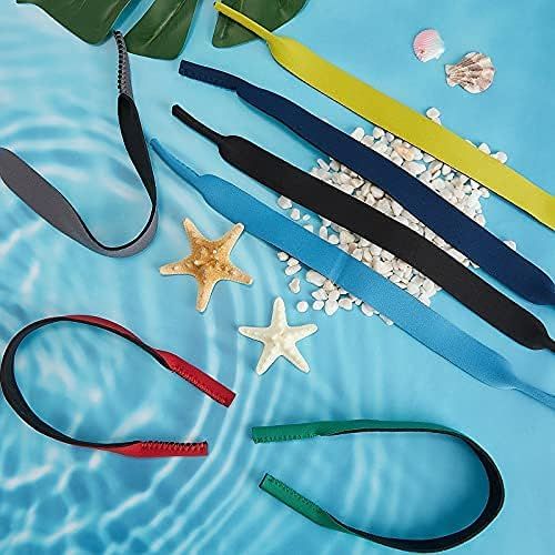 10 Pieces Neoprene Sunglasses Floating Straps Eyewear Retainer Durable Floating Glasses Straps Soft Eyewear Holders Around Neck for Men Women Running Activities(40 cm,Classic)