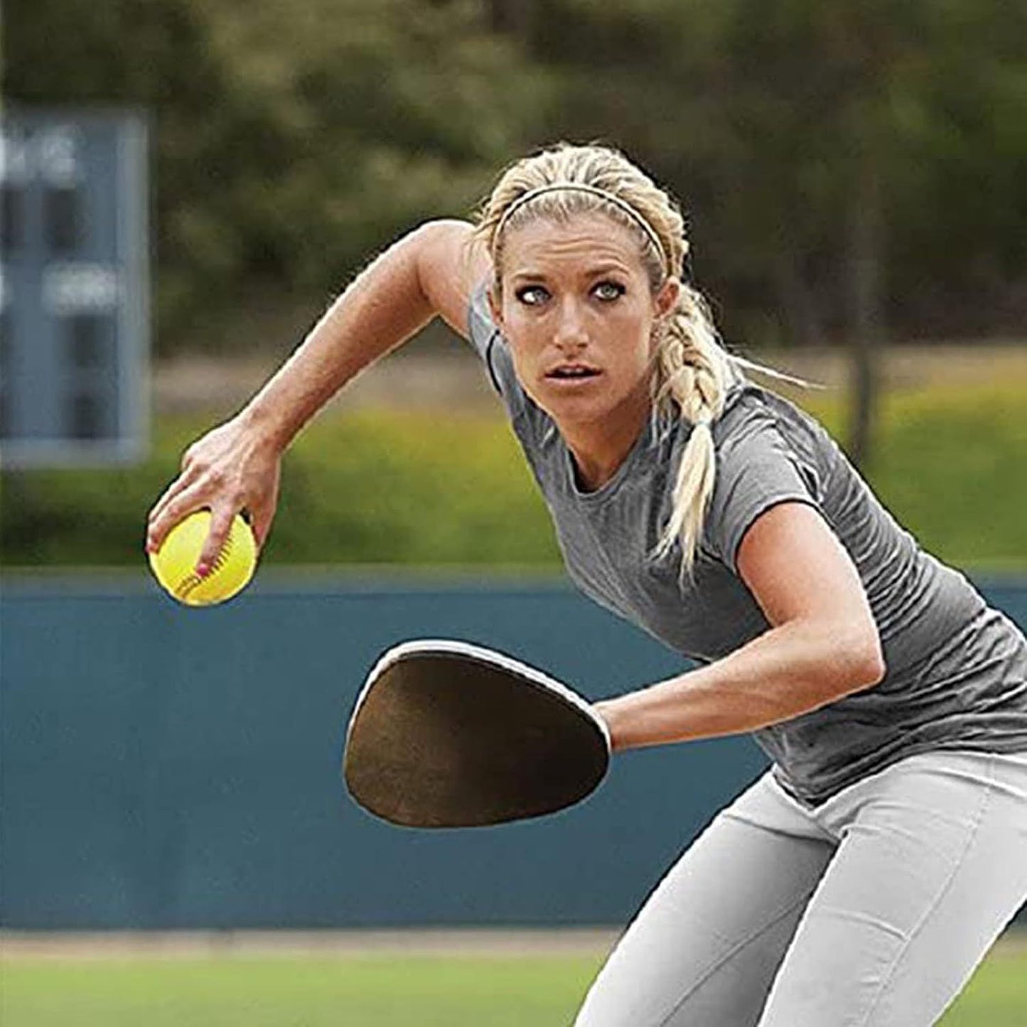 2 Pcs Baseball Infield Training Gloves,Softhands Foam Fielding Trainer Gloves,Batting Infield Practice Equipment