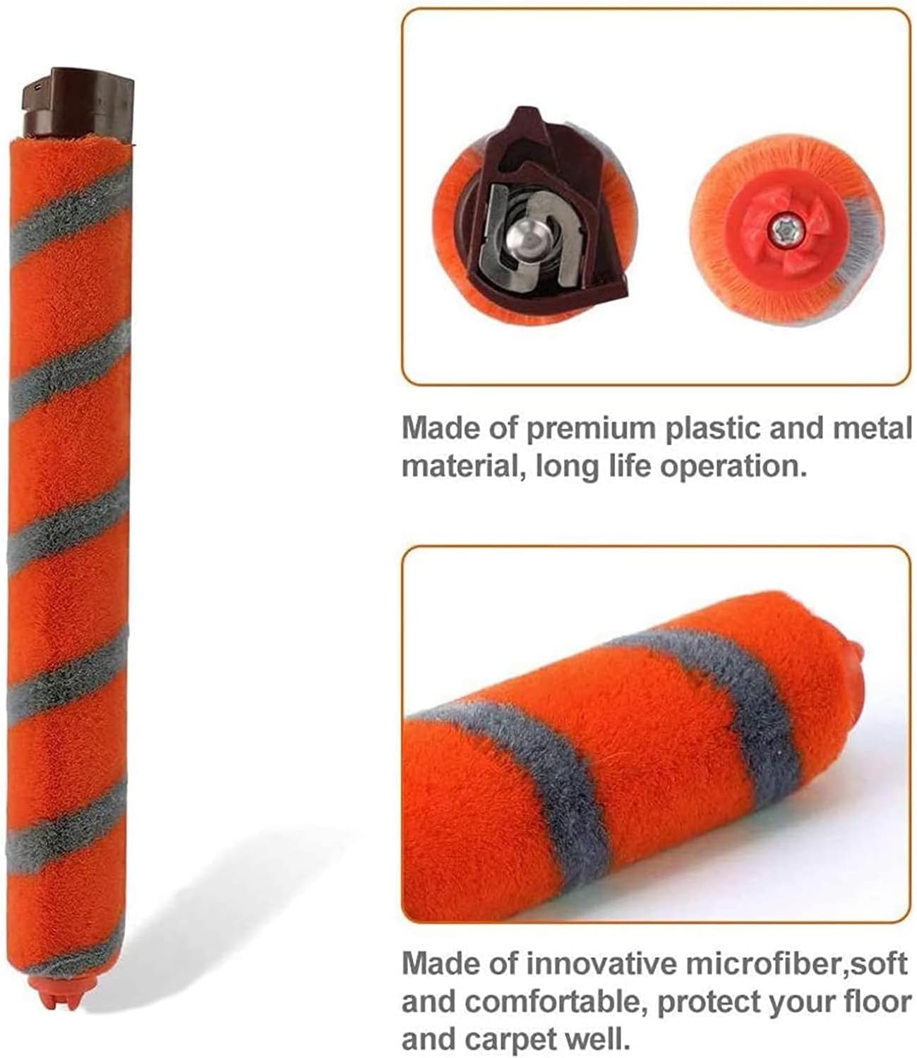 Brush Roll Replacement for Shark DuoClean NV800, NV800W, NV801, NV803, HV380, HV380C, HV380W, HV381, HV381C, HV382, HV382BRN, HV383, HV384Q Vacuum Cleaner Roller Brush
